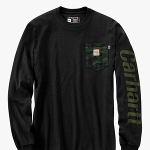 Carhartt Men's Large Flame Resistant Force Loose Fit Lightweight Camo Graphic